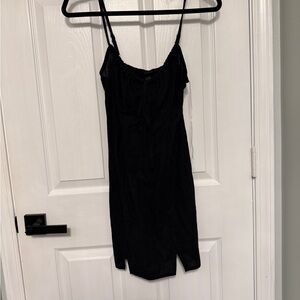 Wild Fable Black Cap Sleeve Dress